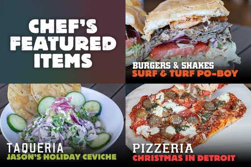 Jamul Marketplace Chef's Featured Items